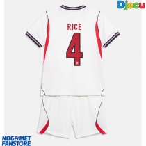 Engleska Declan Rice #4 Domaci Dres za djecu SP 2026 Kratak Rukav (+ Kratke hlače)